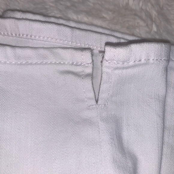 Talbots Pedal Pusher white denim 4 - Picture 2 of 7